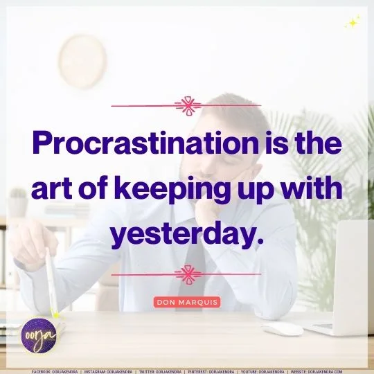 Procrastination Quotes